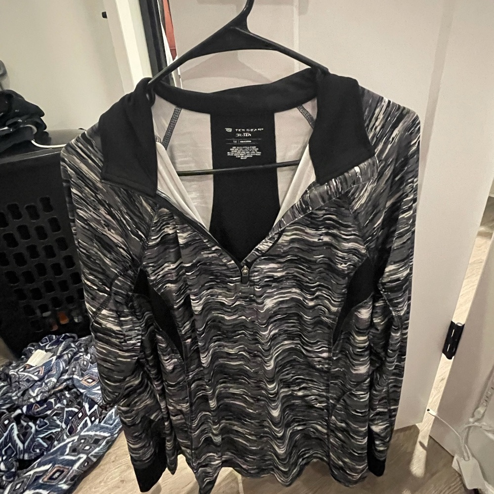kohls brand dry fit pullover 1x